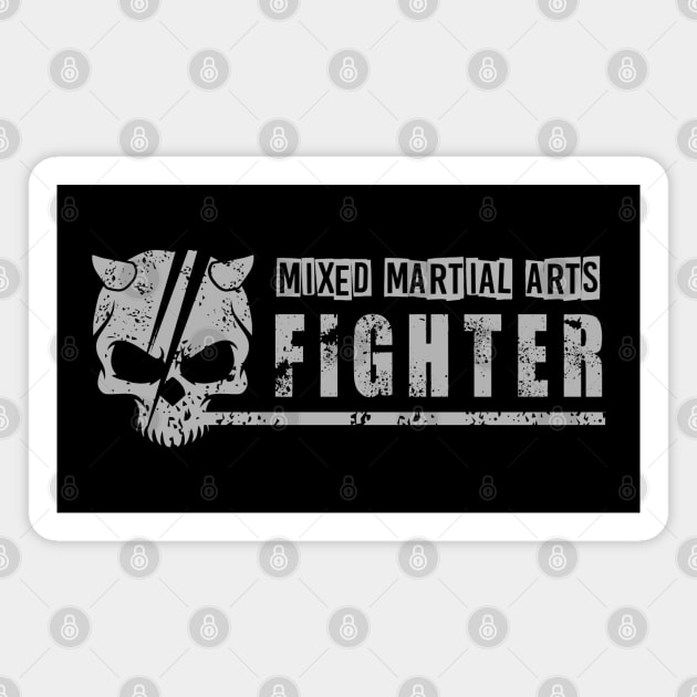 Mixed martial arts Fighter Magnet by Toogoo